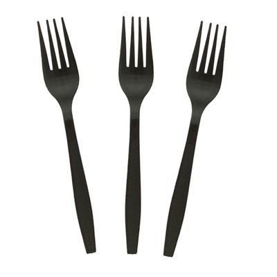 Indpakket plastgafler