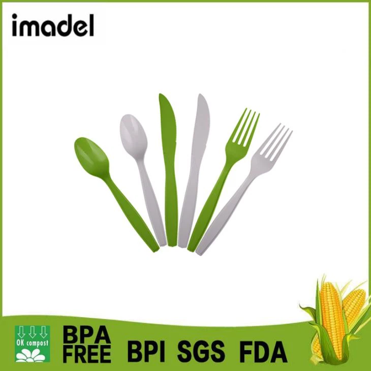 Miljøvenlige engangsplader og bestik